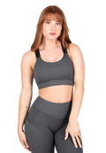 Monroe Sports Bra - Gray