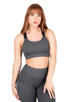 Monroe Sports Bra - Gray