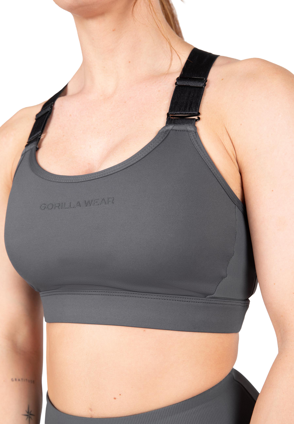 Monroe Sports Bra - Gray