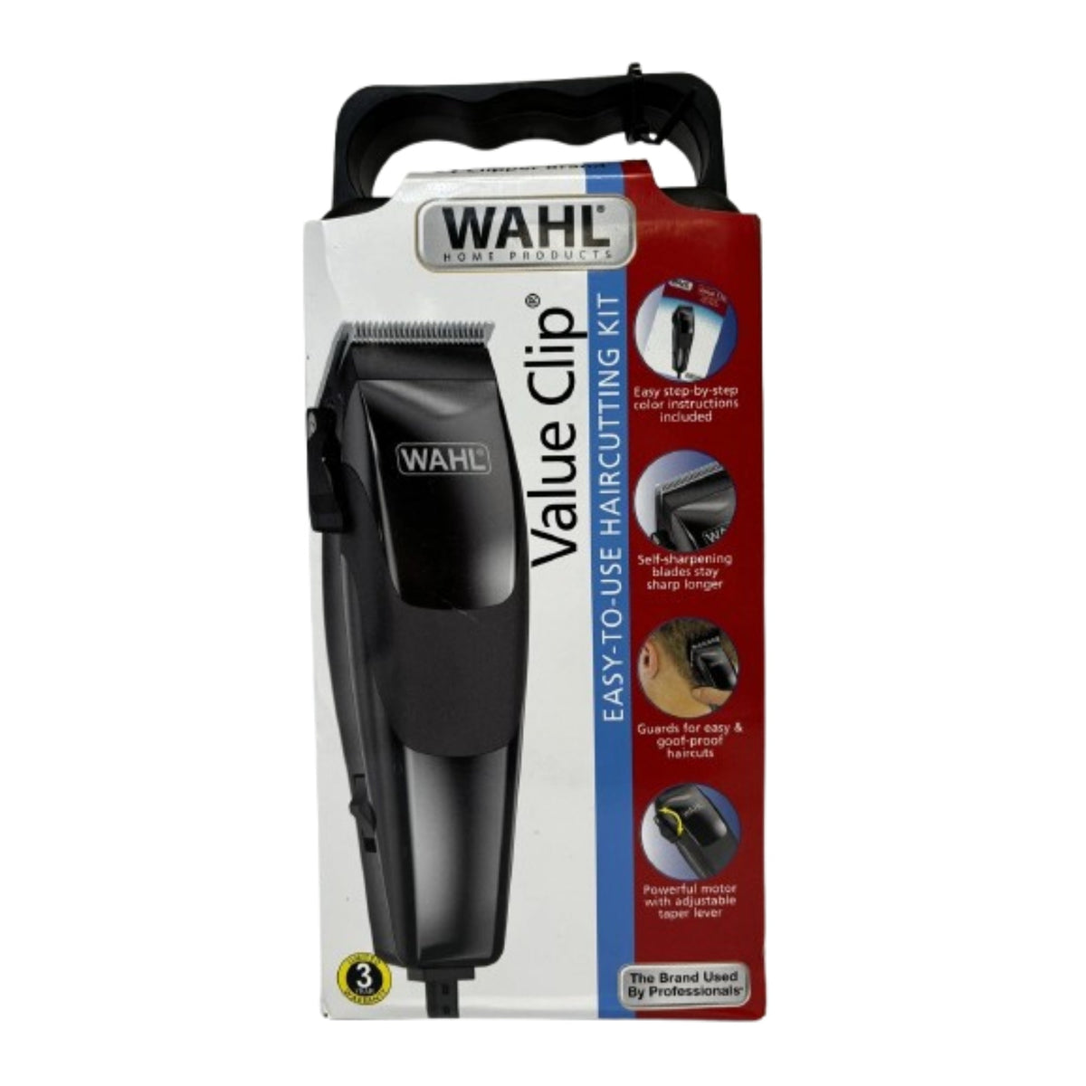 Wahl Value Clip Hair Clipper Kit - 16 Piece Corded Haircutting Set - 9155-1701-MI