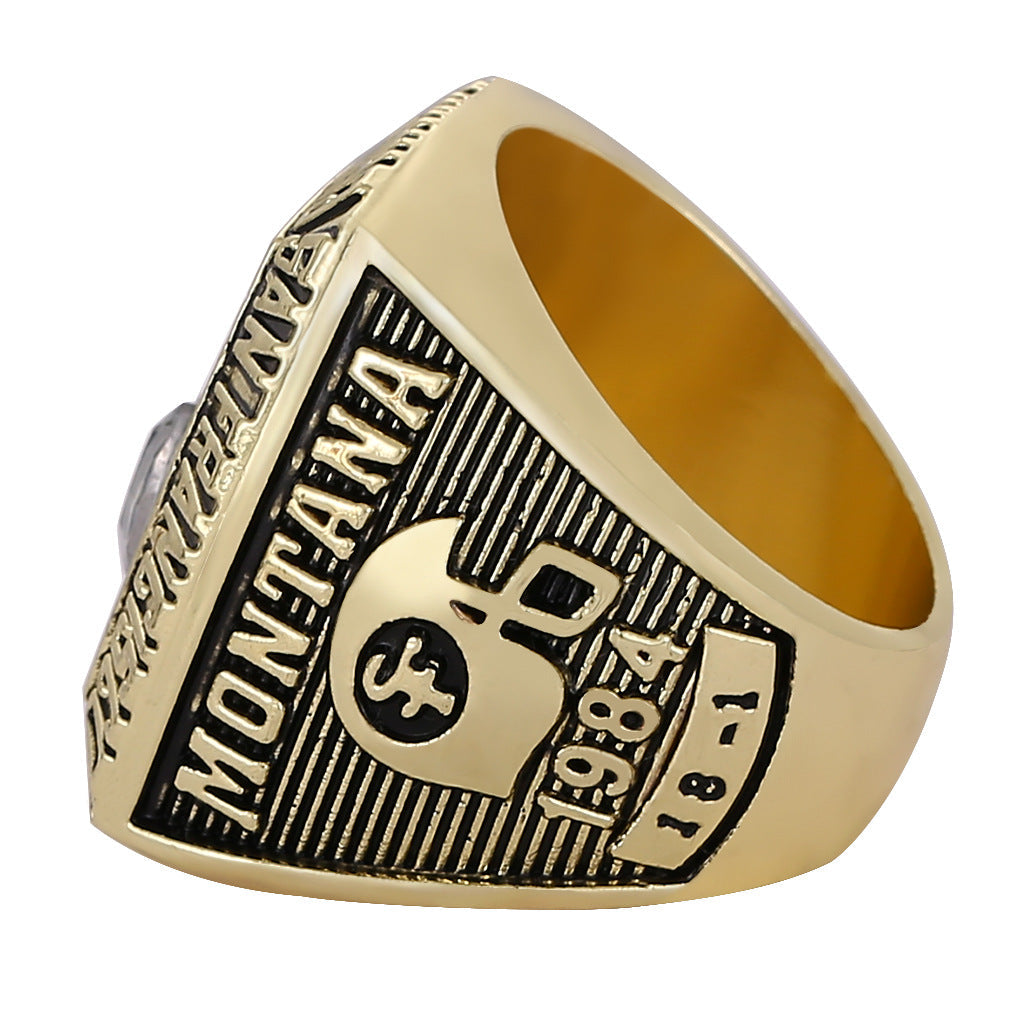 San Francisco 49ers Dynasty Era Ring & Trophy Set – Championship Replica Collector Display