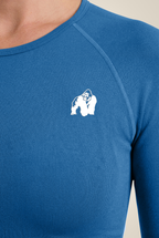 Hilton Seamless Long Sleeve - Blue