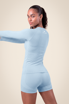 Selah Seamless Long Sleeve - Light Blue