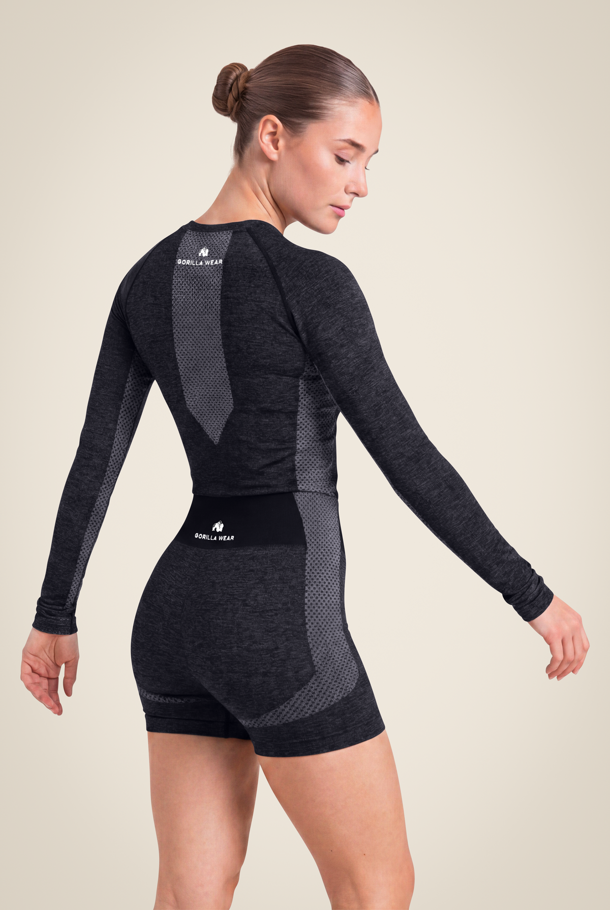 Selah Seamless Long Sleeve- Black