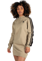 Isabella Sweatshirt Dress - Beige