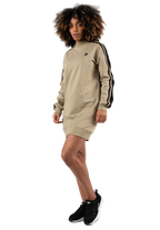 Isabella Sweatshirt Dress - Beige