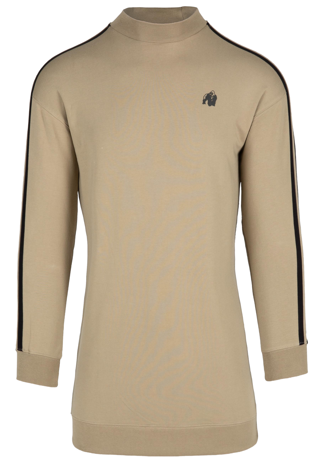 Isabella Sweatshirt Dress - Beige
