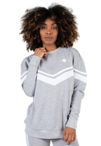 Hailey Oversized Sweatshirt - Gray Melange