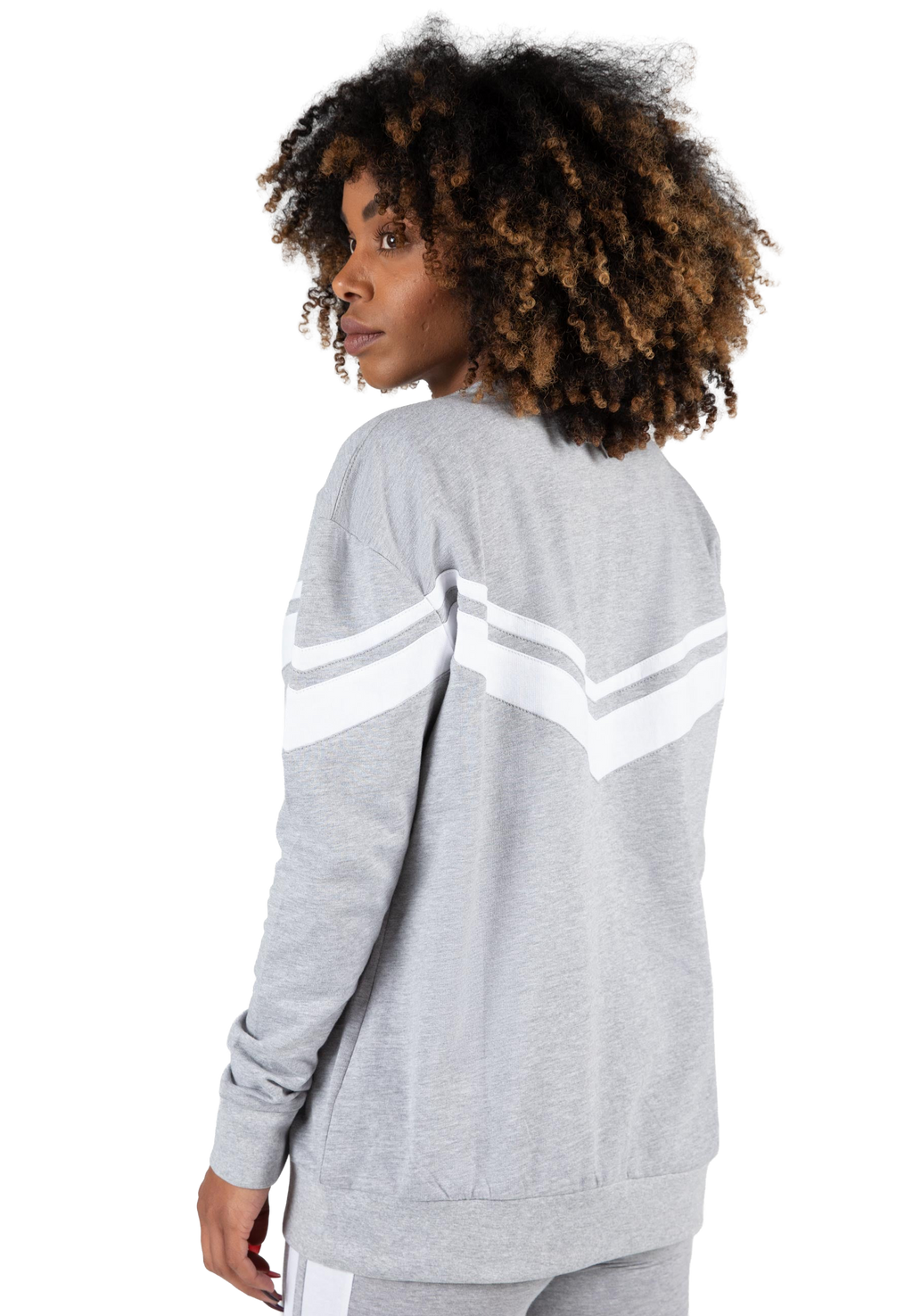 Hailey Oversized Sweatshirt - Gray Melange