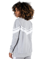 Hailey Oversized Sweatshirt - Gray Melange