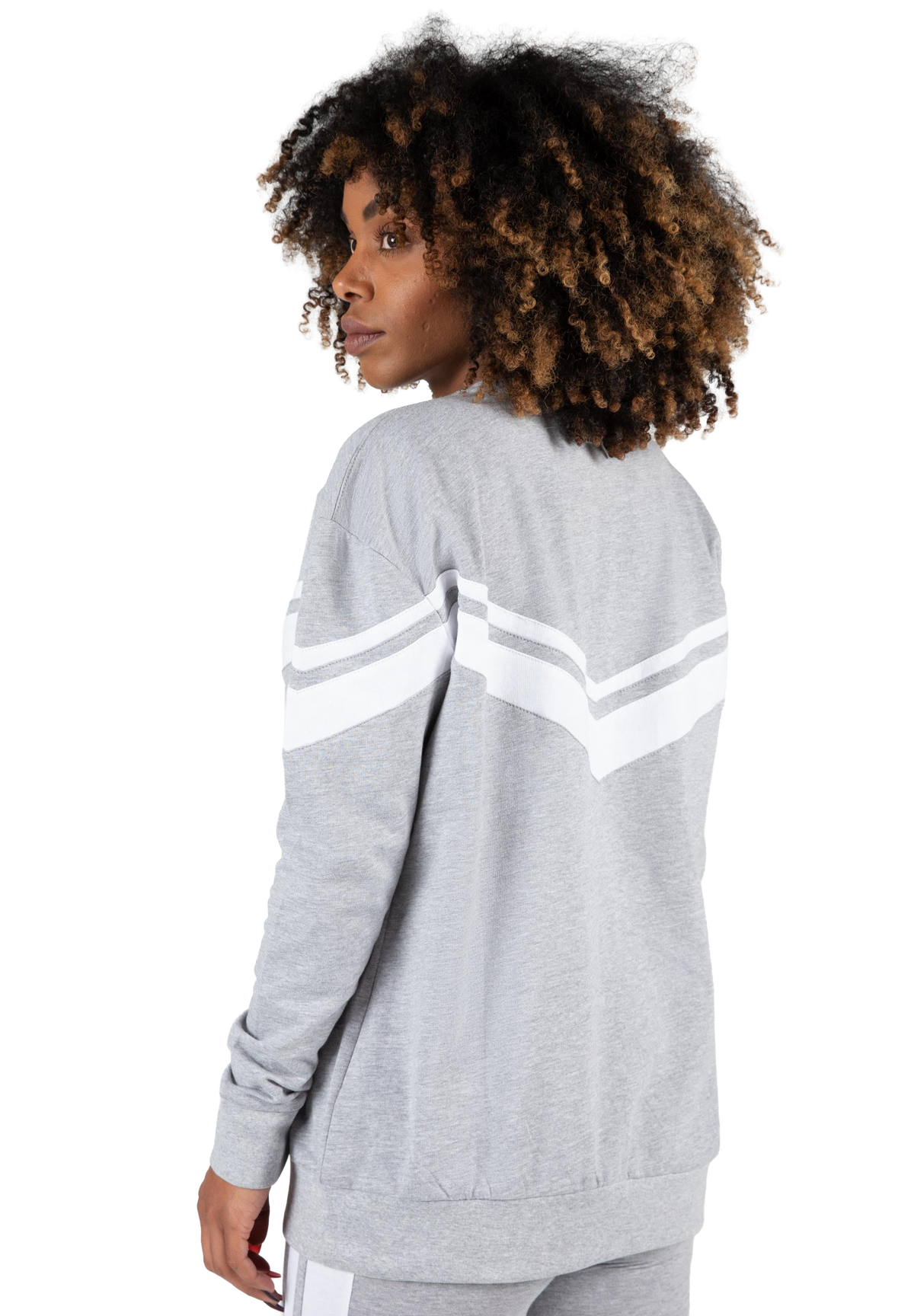 Hailey Oversized Sweatshirt - Gray Melange