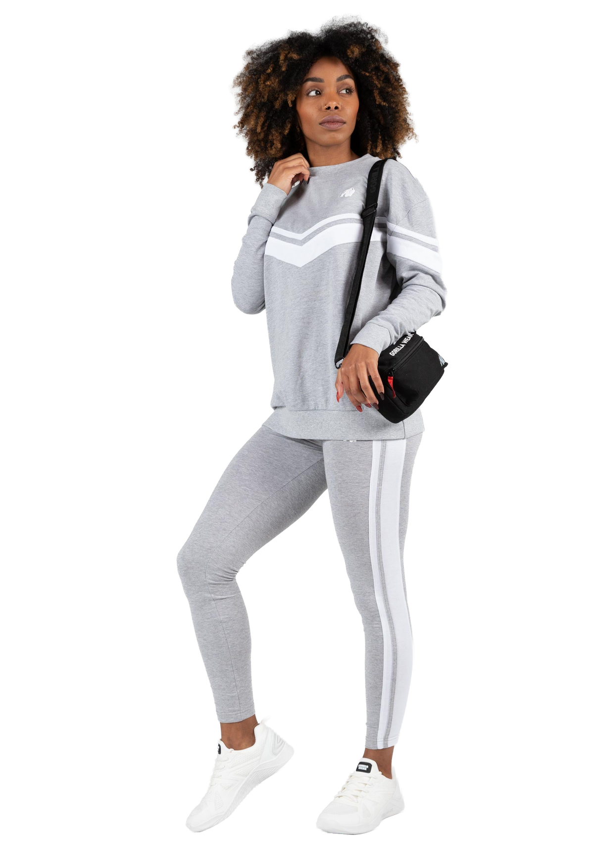 Hailey Oversized Sweatshirt - Gray Melange