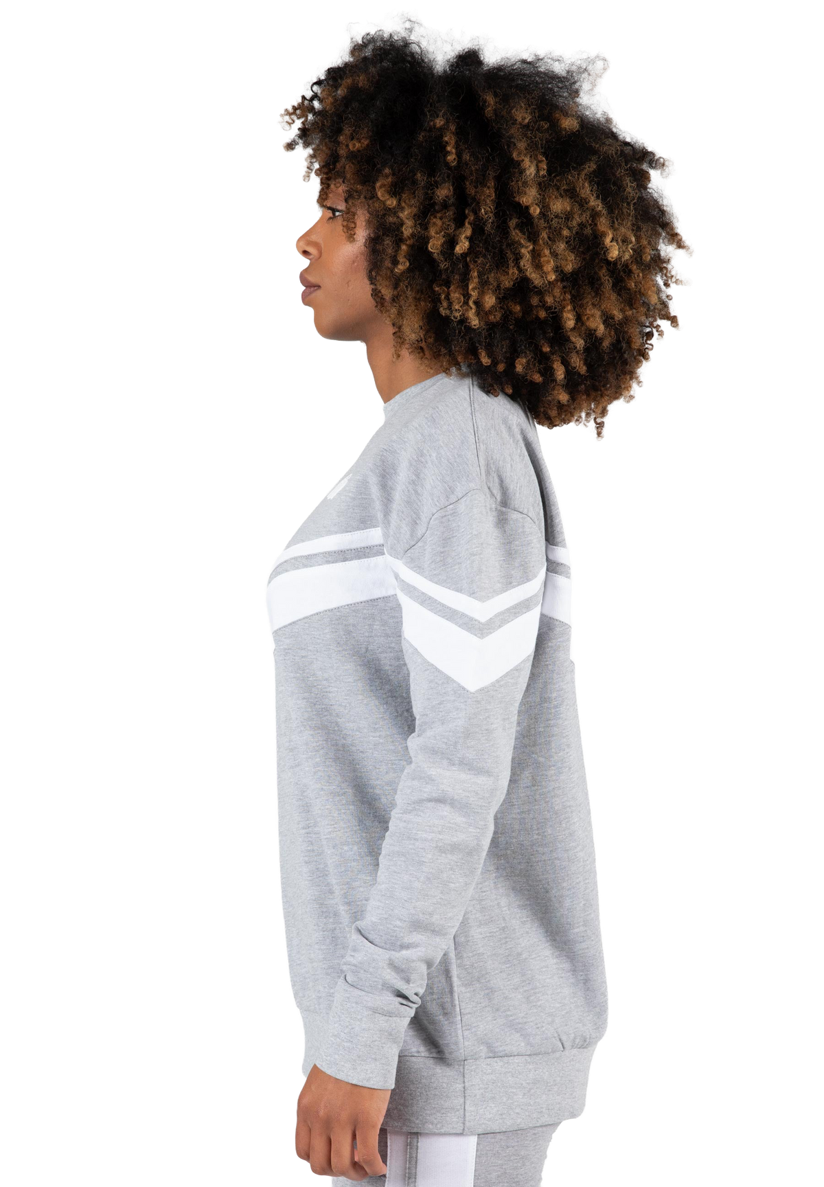 Hailey Oversized Sweatshirt - Gray Melange