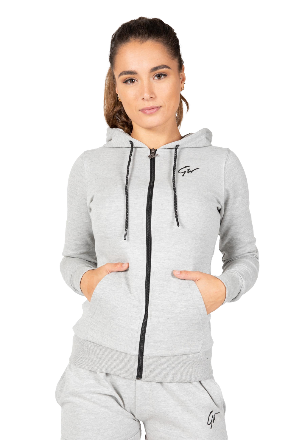 Pixley Zipped Hoodie - Gray