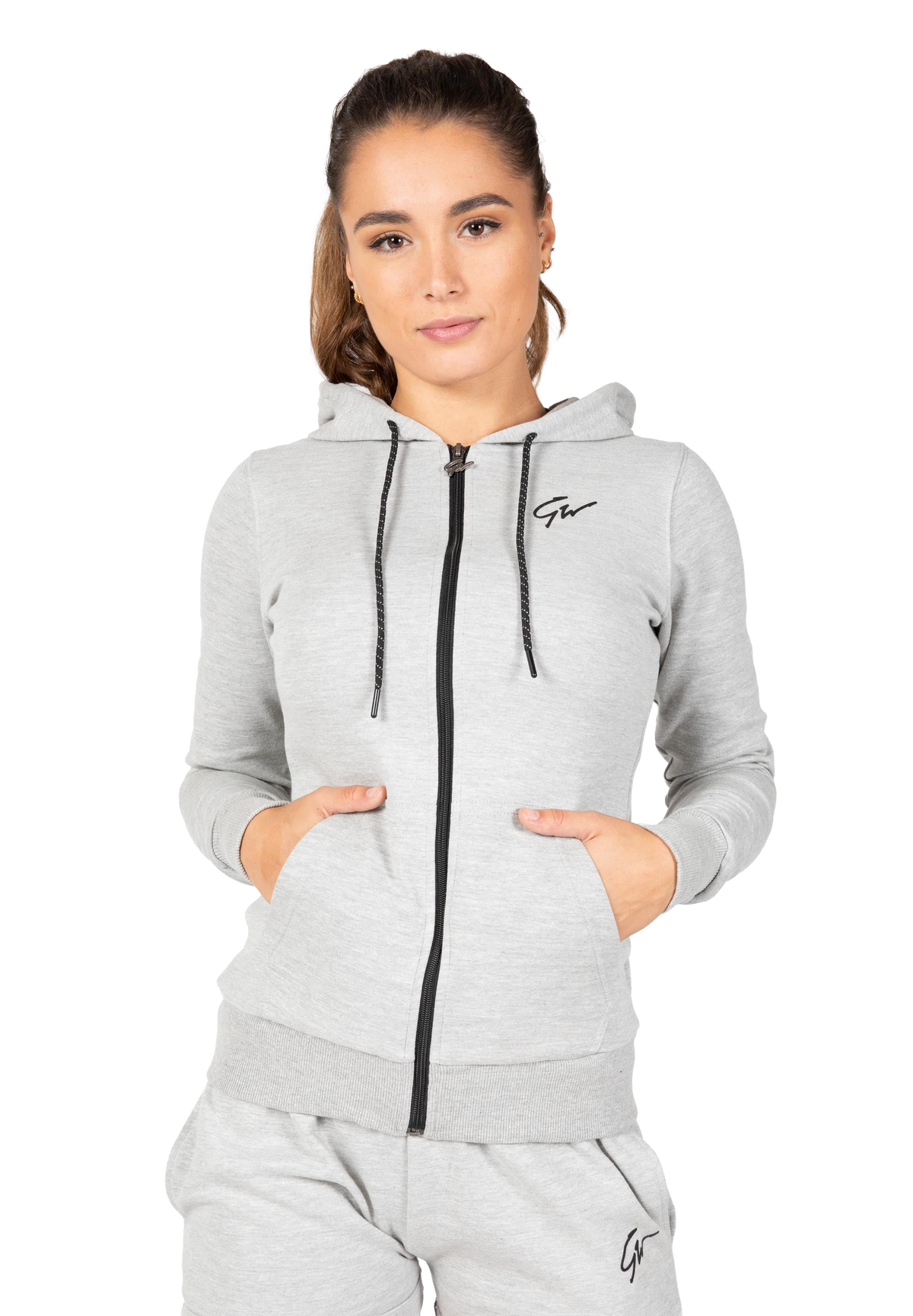 Pixley Zipped Hoodie - Gray