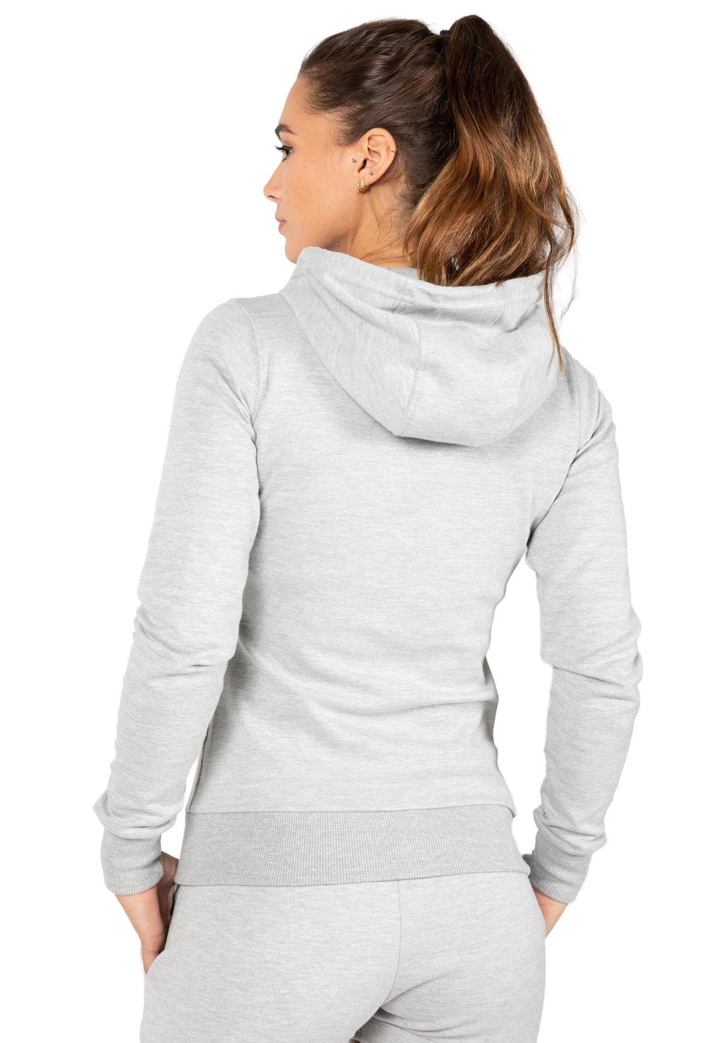 Pixley Zipped Hoodie - Gray
