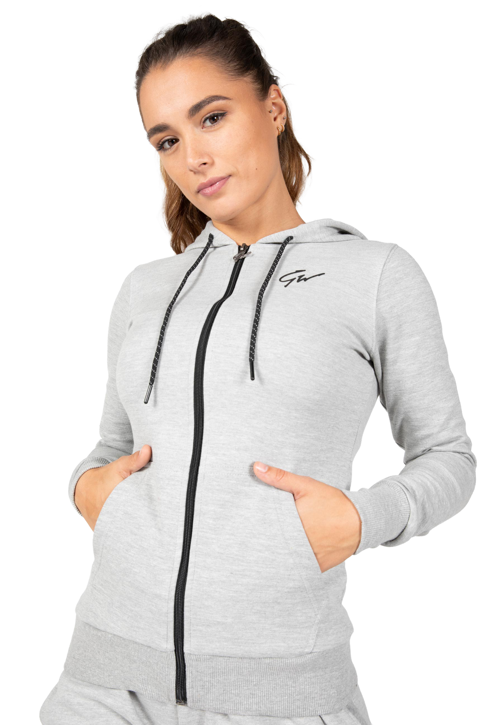 Pixley Zipped Hoodie - Gray
