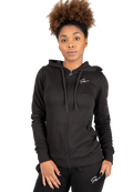 Pixley Zipped Hoodie - Black