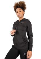 Pixley Zipped Hoodie - Black