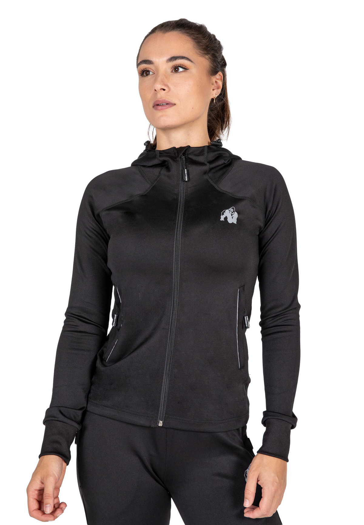 Halsey Track Jacket - Black