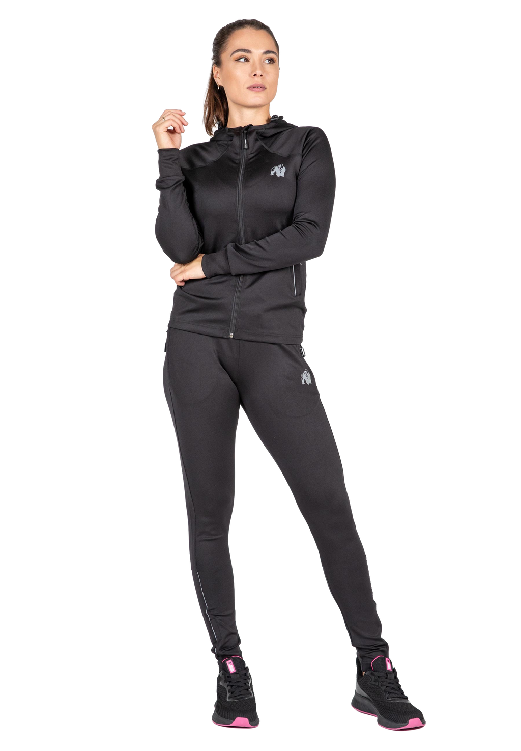 Halsey Track Jacket - Black
