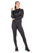 Halsey Track Jacket - Black