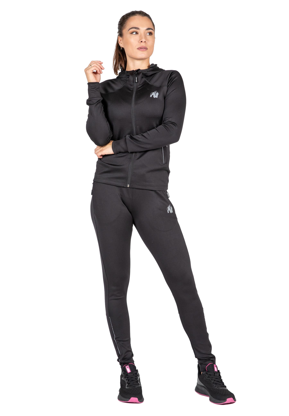 Halsey Track Jacket - Black