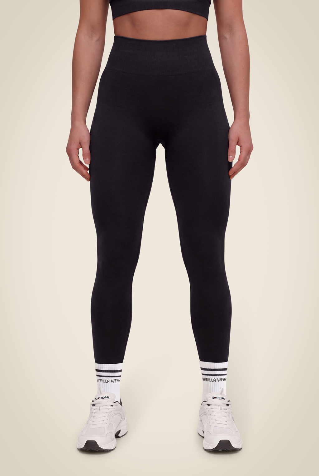 Yava Seamless Leggings - Black