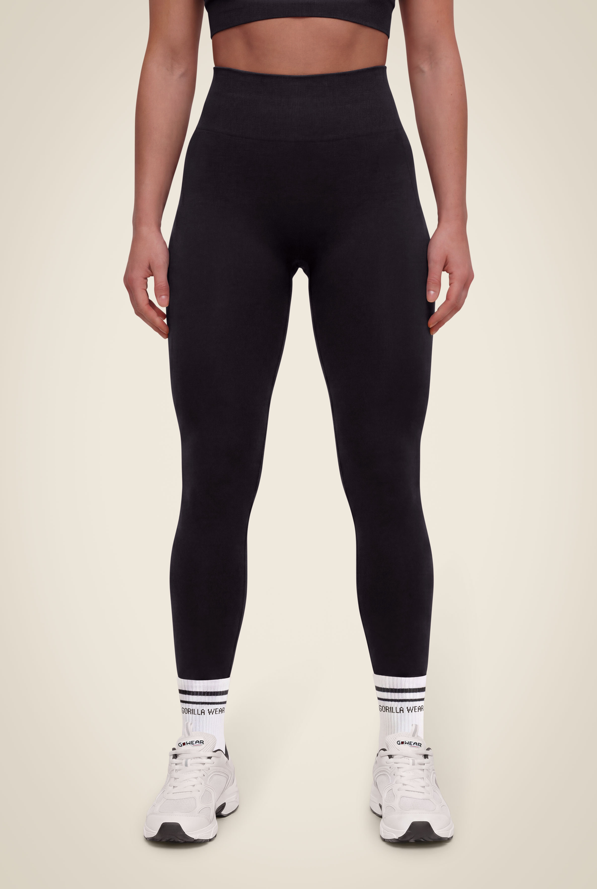Yava Seamless Leggings - Black