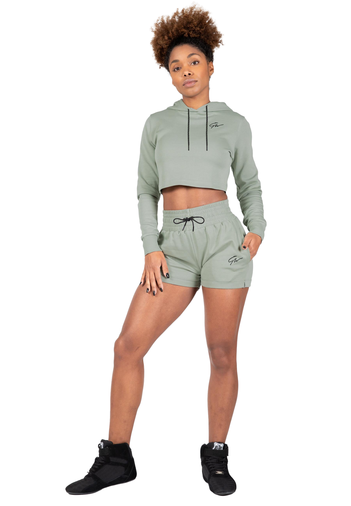 Pixley Sweatshorts - Light Green