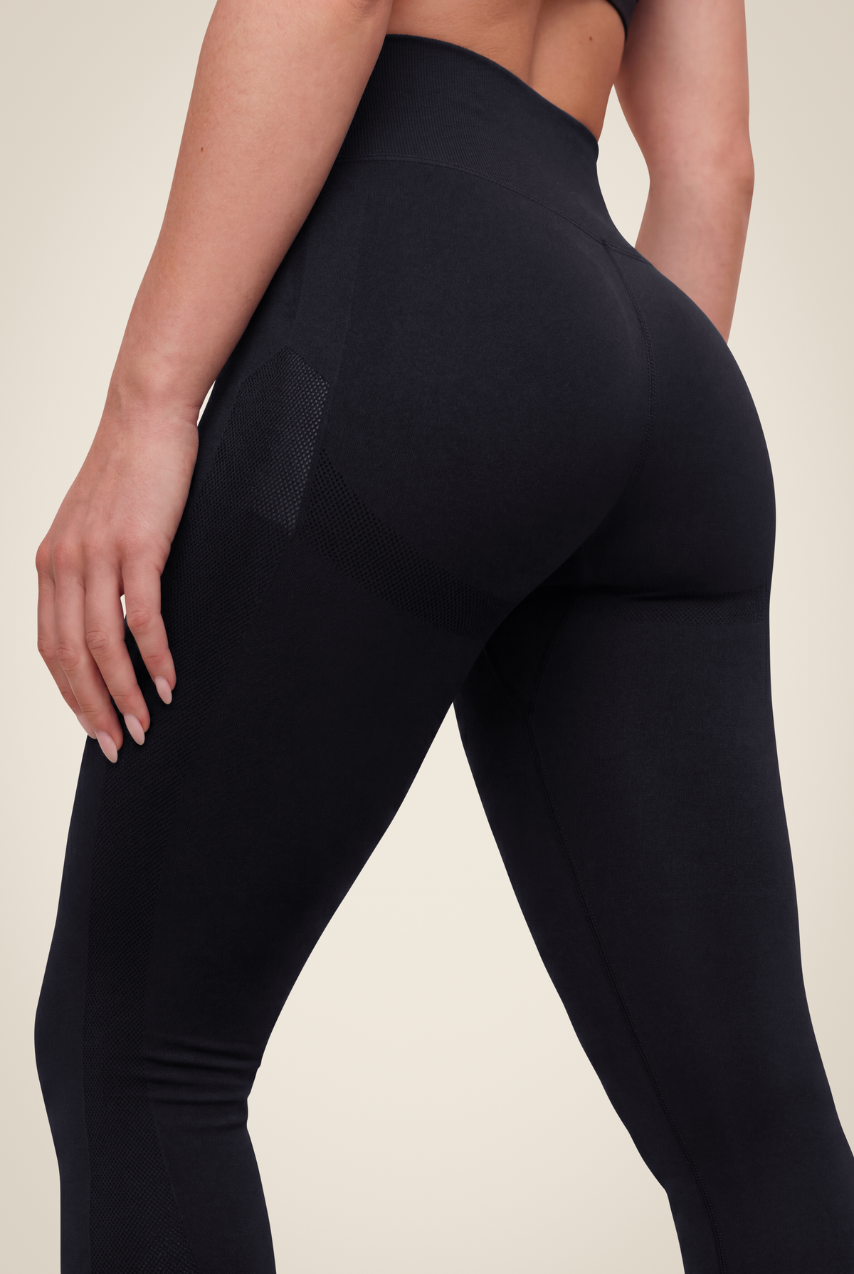 Hilton Seamless Leggings - Black