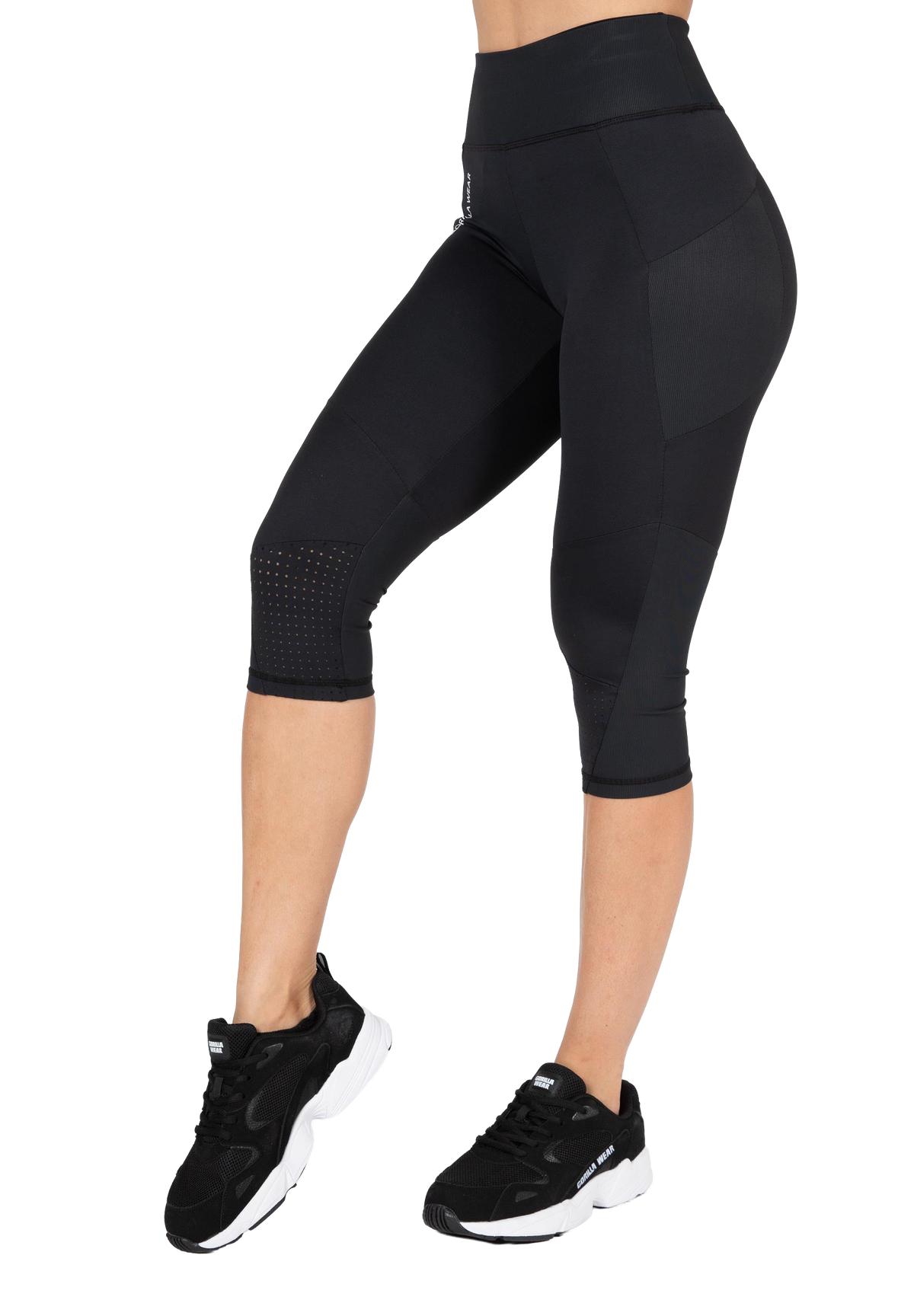 Monroe Cropped Leggings - Black