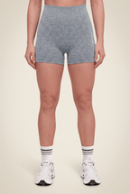 Quincy Seamless Shorts - Gray Melange