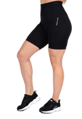 Quincy Seamless Cycling Shorts - Black