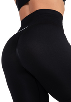 Quincy Seamless Cycling Shorts - Black