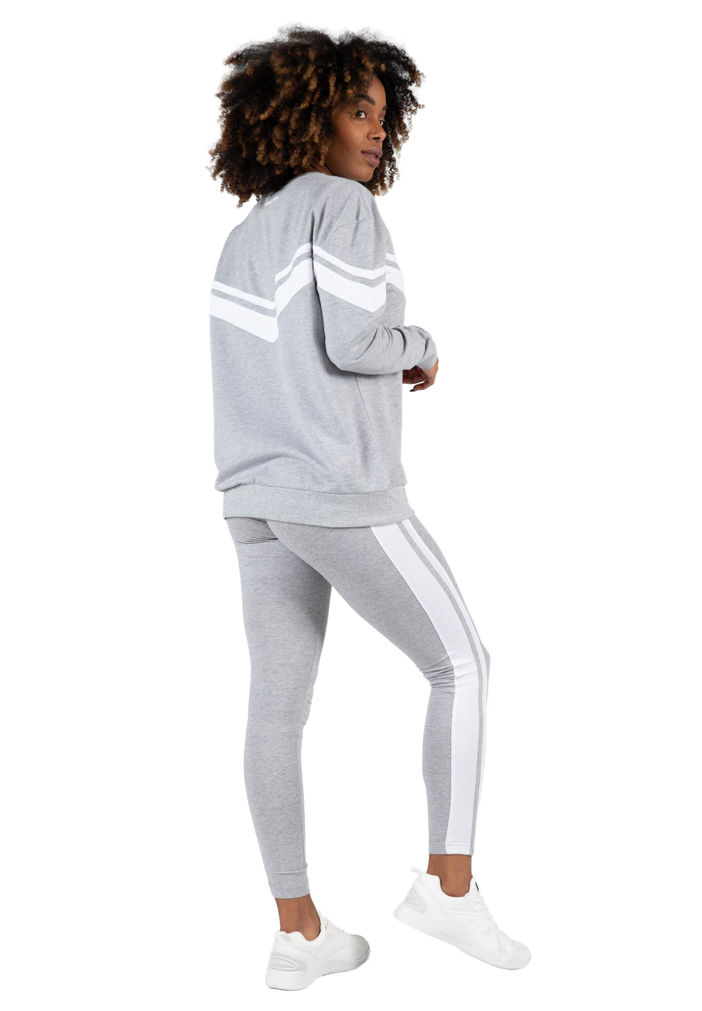 Hailey Leggings - Gray Melange