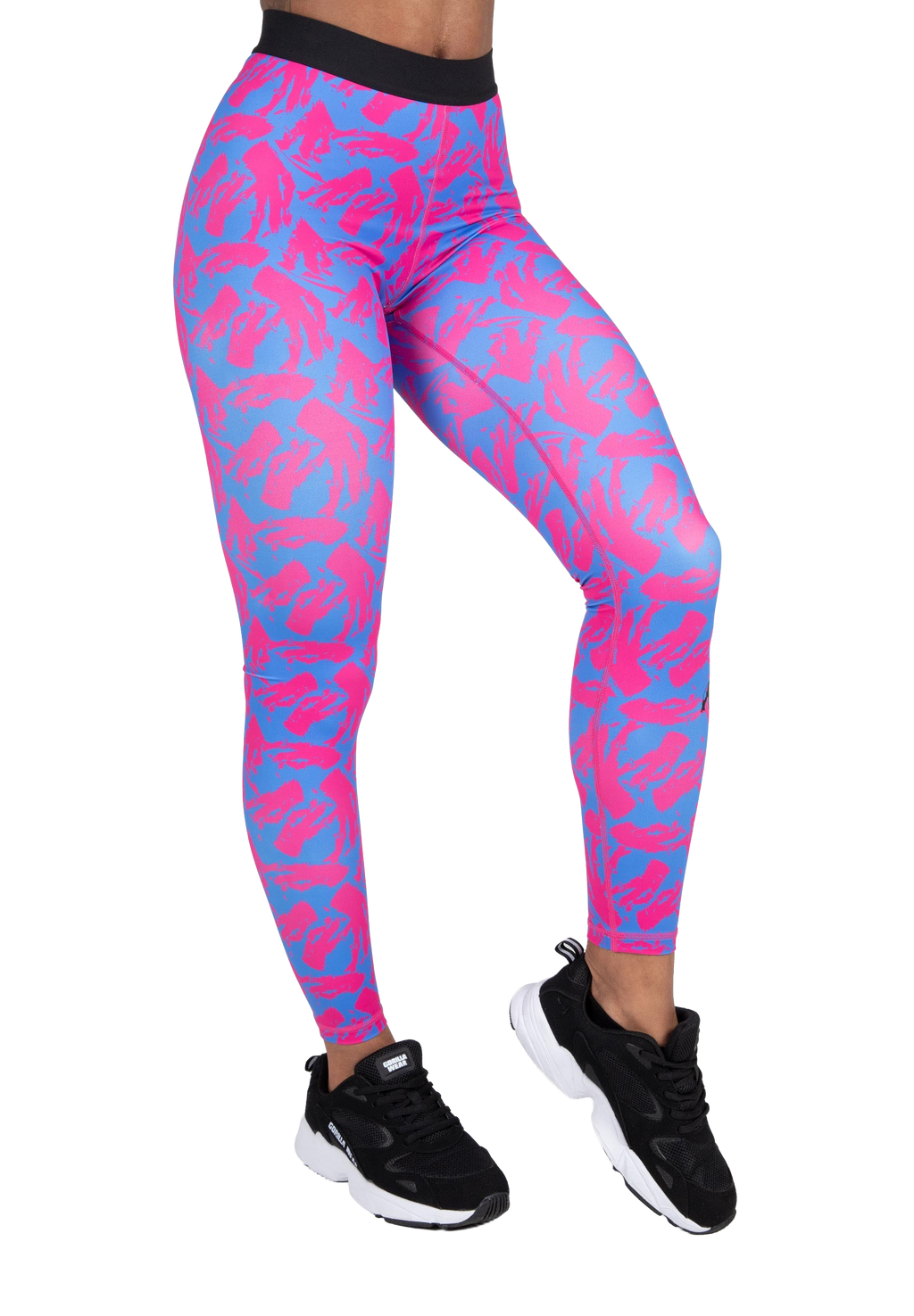 Colby Leggings - Blue/Pink