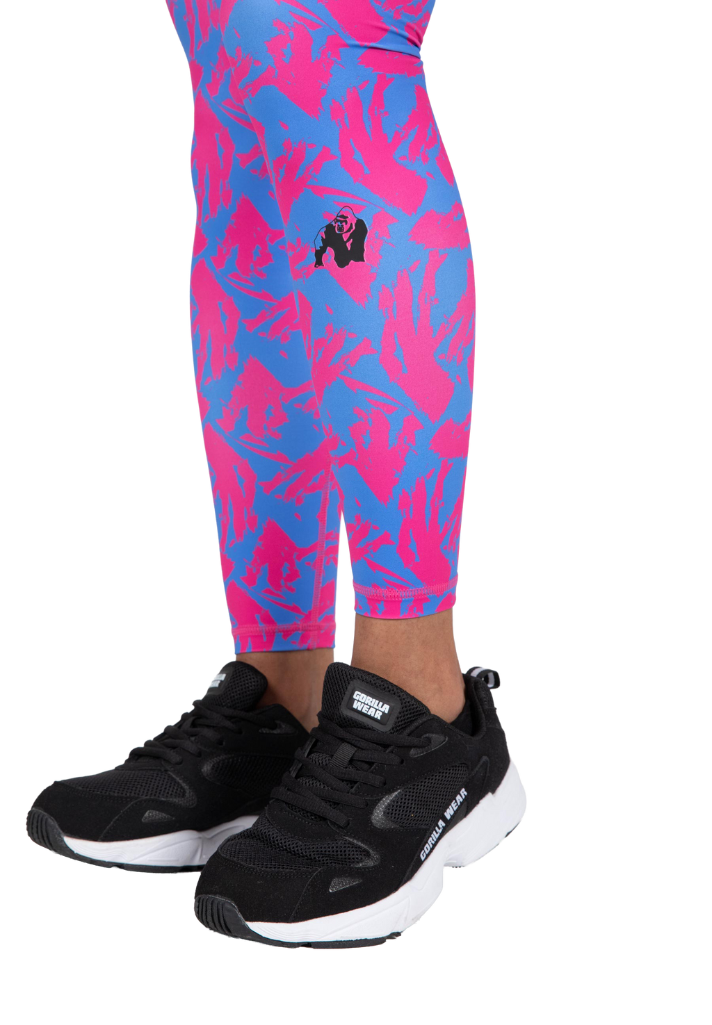 Colby Leggings - Blue/Pink