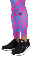 Colby Leggings - Blue/Pink
