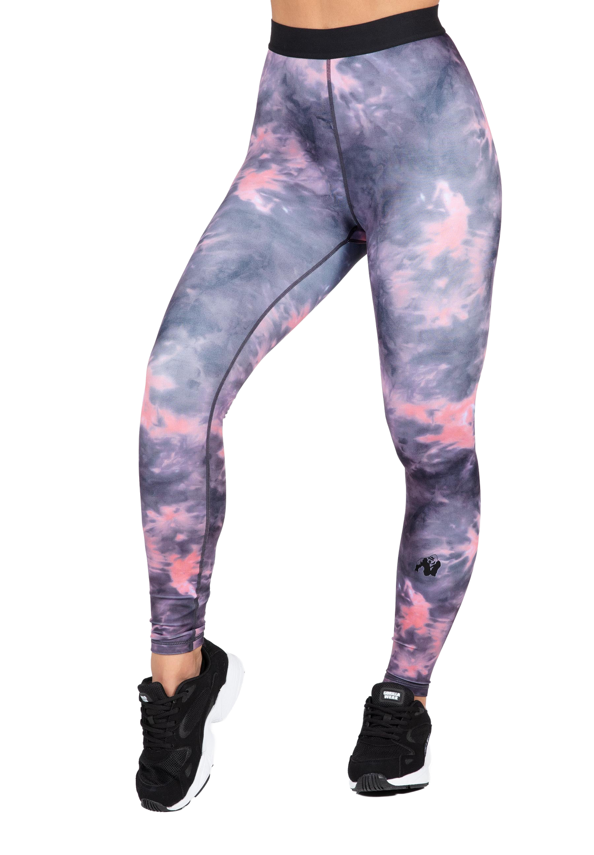 Colby Leggings - Gray/Pink