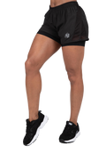 Portland 2-In-1 Shorts - Black