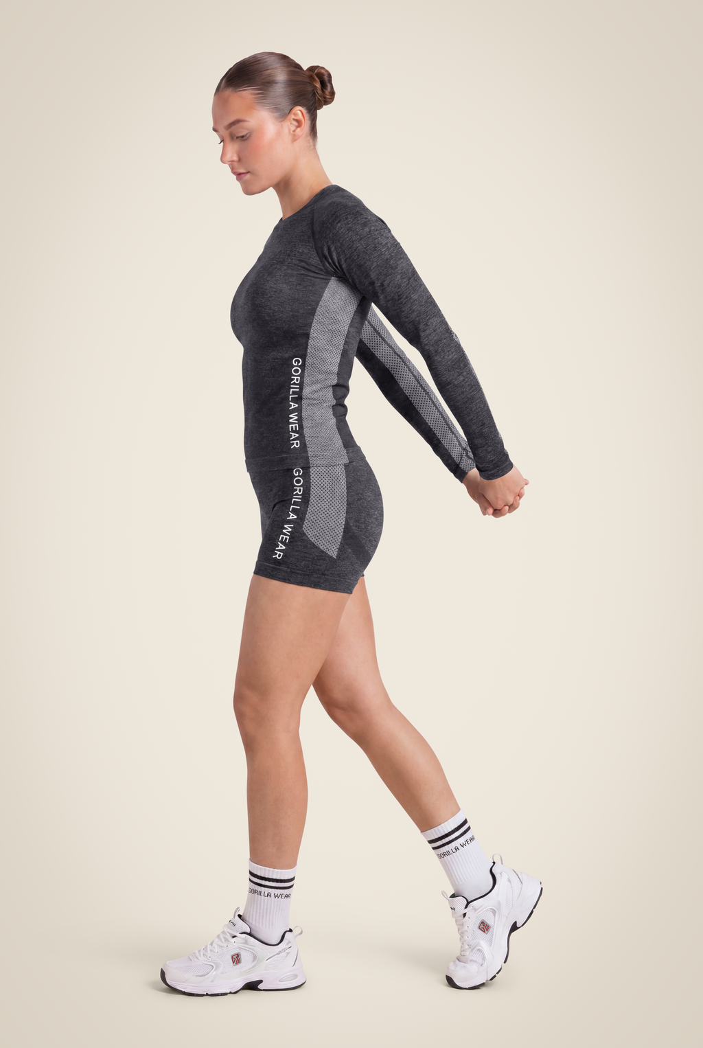 Selah Seamless Shorts - Black