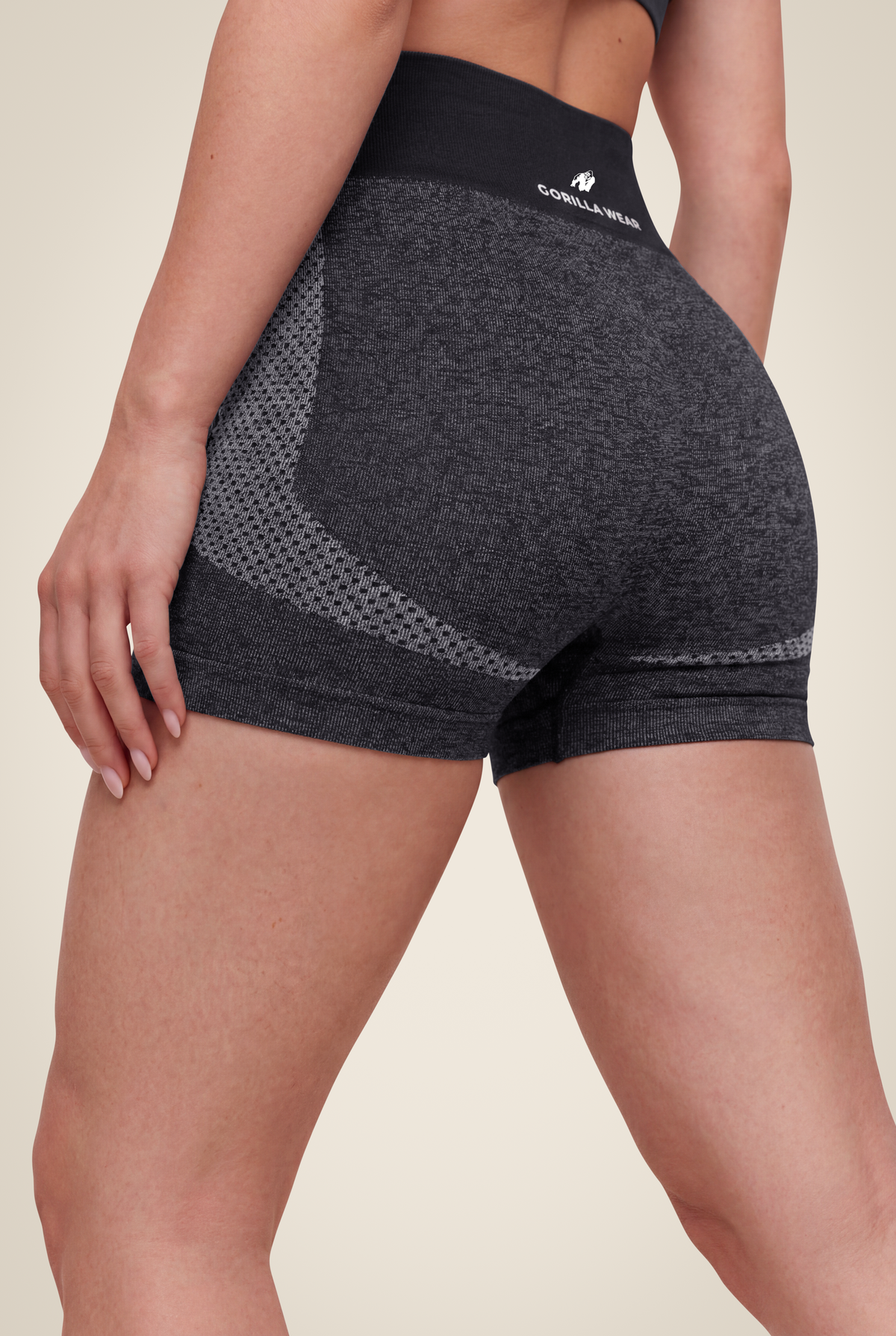 Selah Seamless Shorts - Black