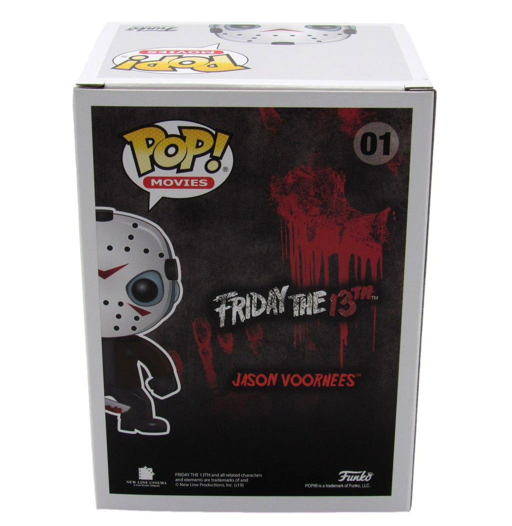 Ari Lehman Signed/Insc Funko Pop! #01 "Friday the 13th" Signed Blue JSA 190719