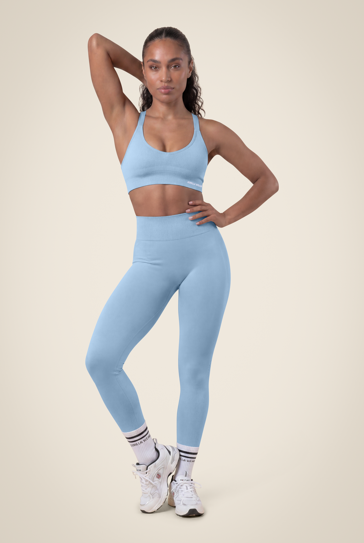 Selah Seamless Leggings - Light Blue