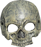 Adult Foam Half Skull Costume Mask