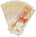 10 - $10,000.00 Ten Thousand Dollar Gold Certificate Novelty Bill Play Money