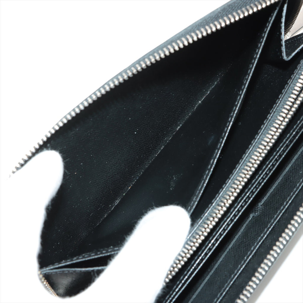 Louis Vuitton Epi Zippy Wallet Round-Zip-Wallet // Black