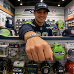 Seattle Seahawks Italian Charm Bracelet – Personalized Fan Gift for  for Birthdays, Holidays & Game Day