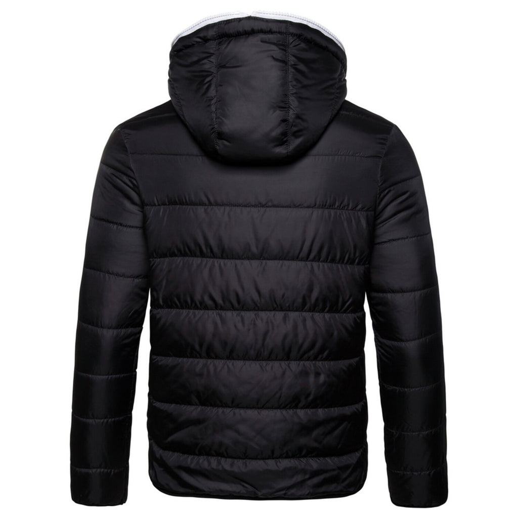 Matt Puffer Jacket // Black + White